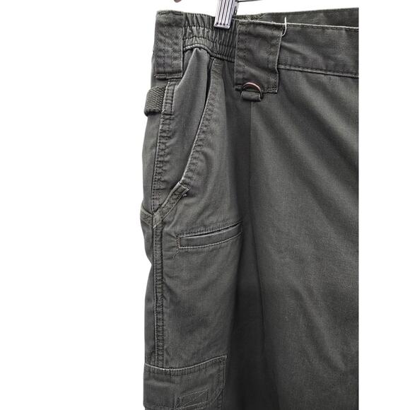 5.11 Tactical Pants 42 x 32 Green Cargo Teflon - Picture 7 of 15